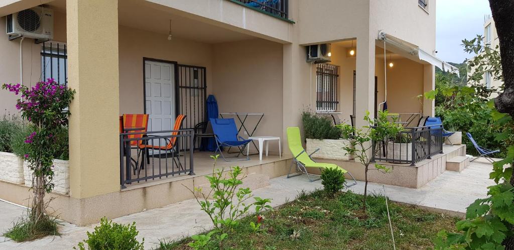 Zahrada ubytování Apartments Kli Kli