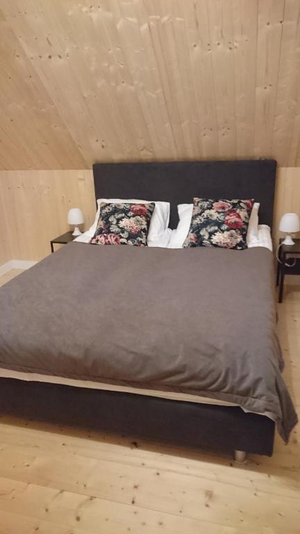 Postel nebo postele na pokoji v ubytování Domy Solmare