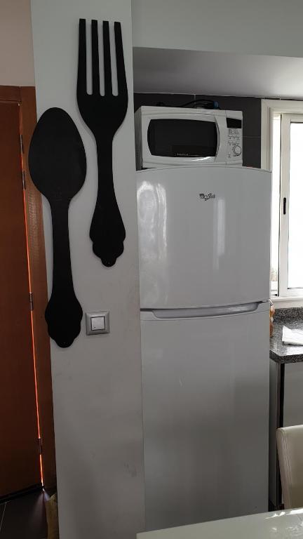 Kuchyň nebo kuchyňský kout v ubytování Perla II Saidia