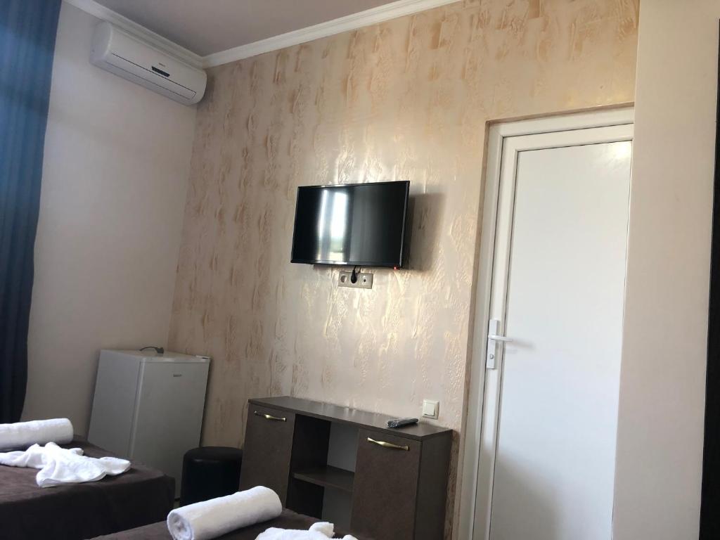 TV a/nebo společenská místnost v ubytování Guesthouse Family
