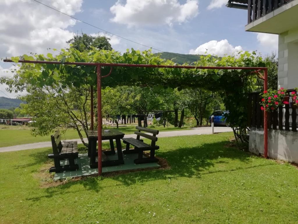 Zahrada ubytování House Viktoria