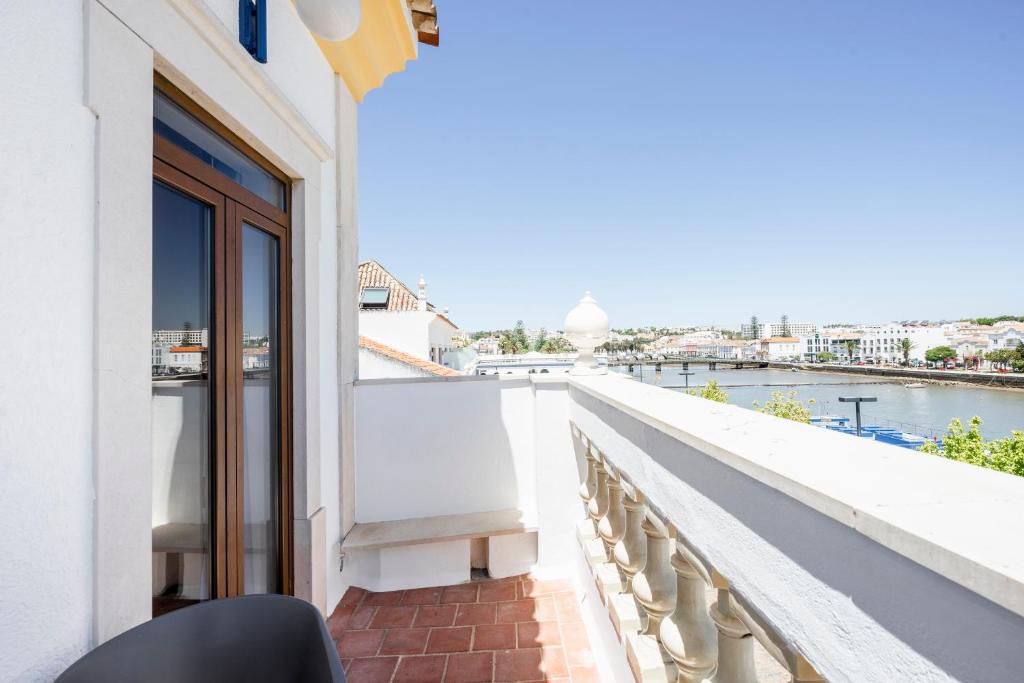 Een balkon of terras bij Residencial Mares