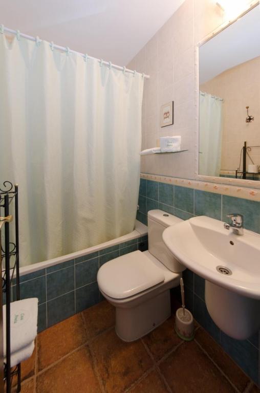 Koupelna v ubytování Apartamentos Casa Aneta