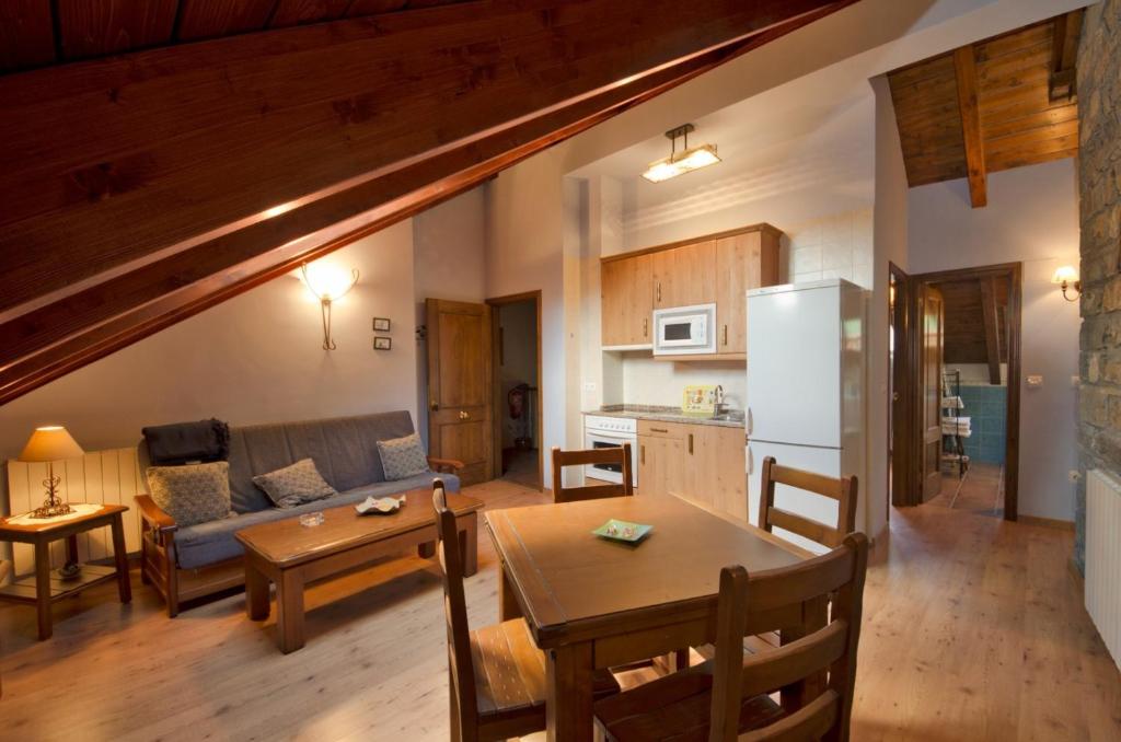 Kuchyň nebo kuchyňský kout v ubytování Apartamentos Casa Aneta
