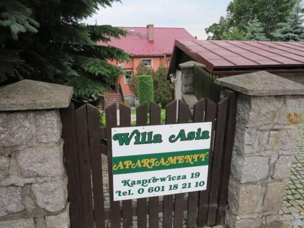 Certifikát, hodnocení, plakát nebo jiný dokument vystavený v ubytování Willa Asia - apartamenty