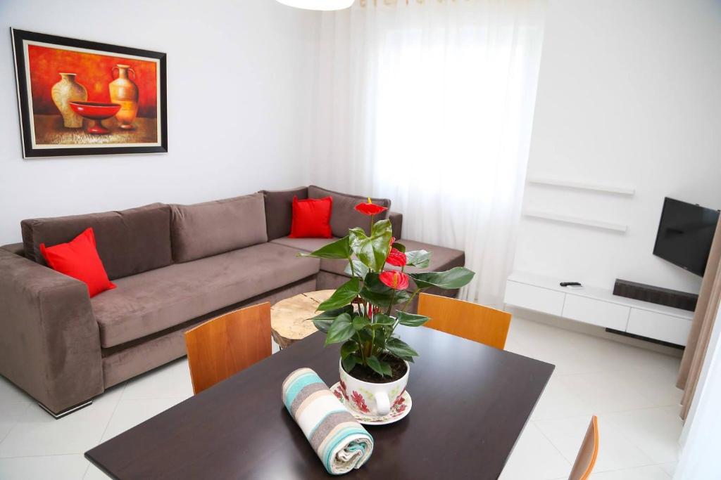 Posezení v ubytování Carpe Diem Apartments-Hotel