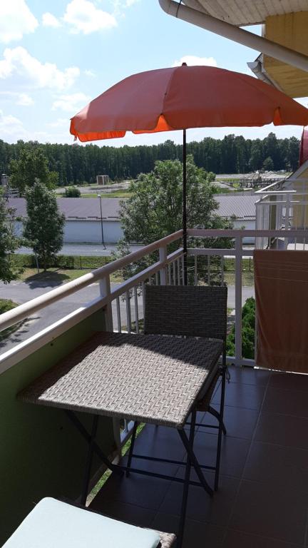 Balkon lub taras w obiekcie MELODY APARTMAN