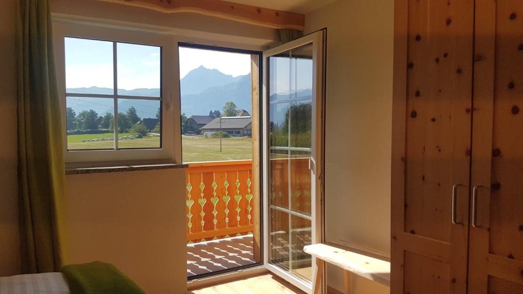 Nespecifikovaný výhled na hory nebo výhled na hory při pohledu z apartmánu