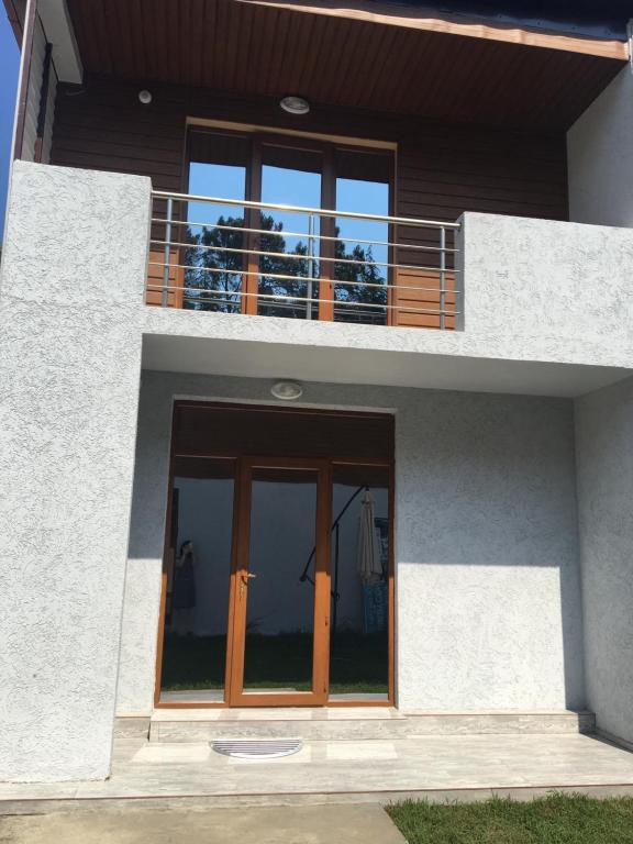 Balkón nebo terasa v ubytování Cottages Ureki