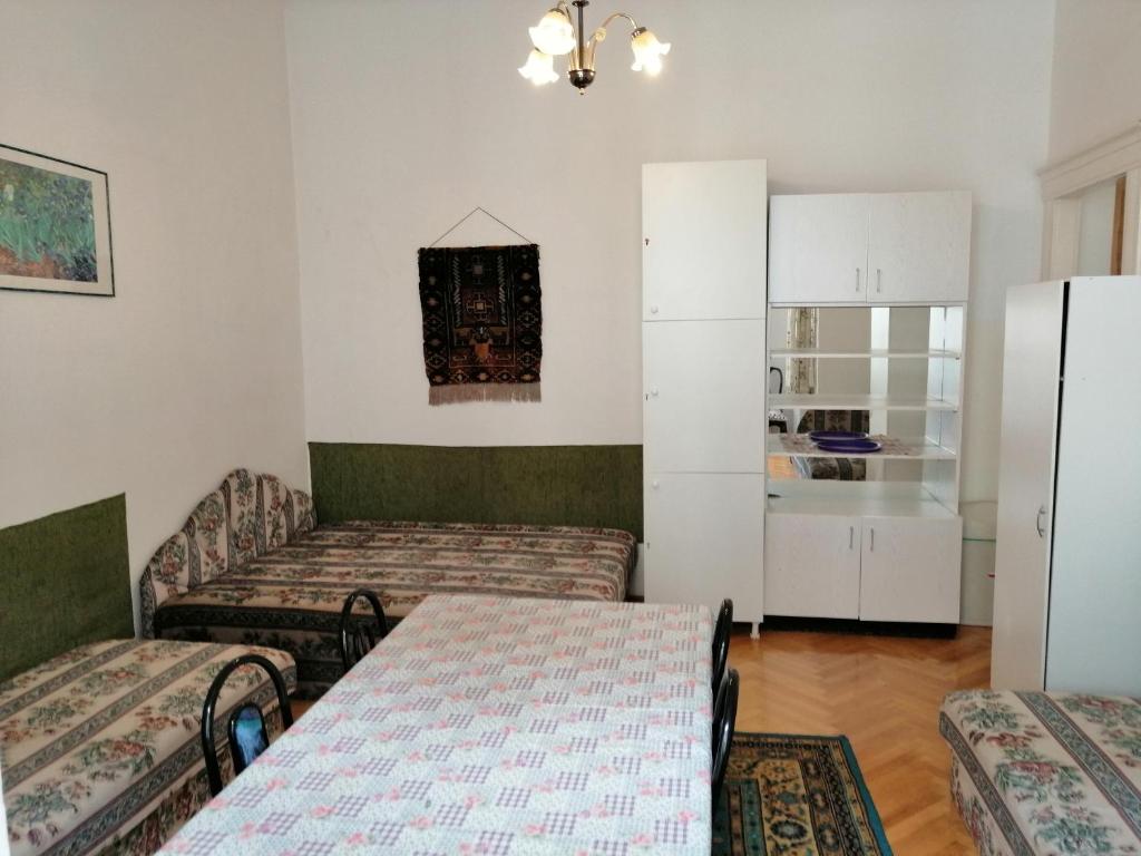 Kuchyň nebo kuchyňský kout v ubytování Garibaldi 5 Apartments & Rooms