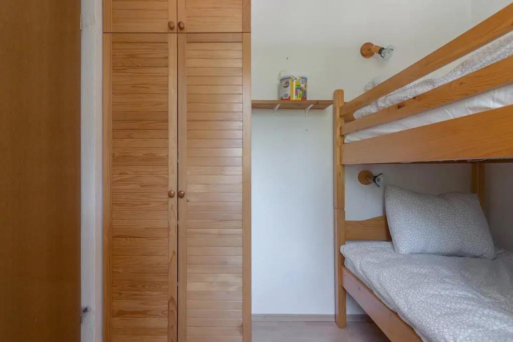 Postel nebo postele na pokoji v ubytování Chalet Mia - Family Cottage, Kranjska Gora