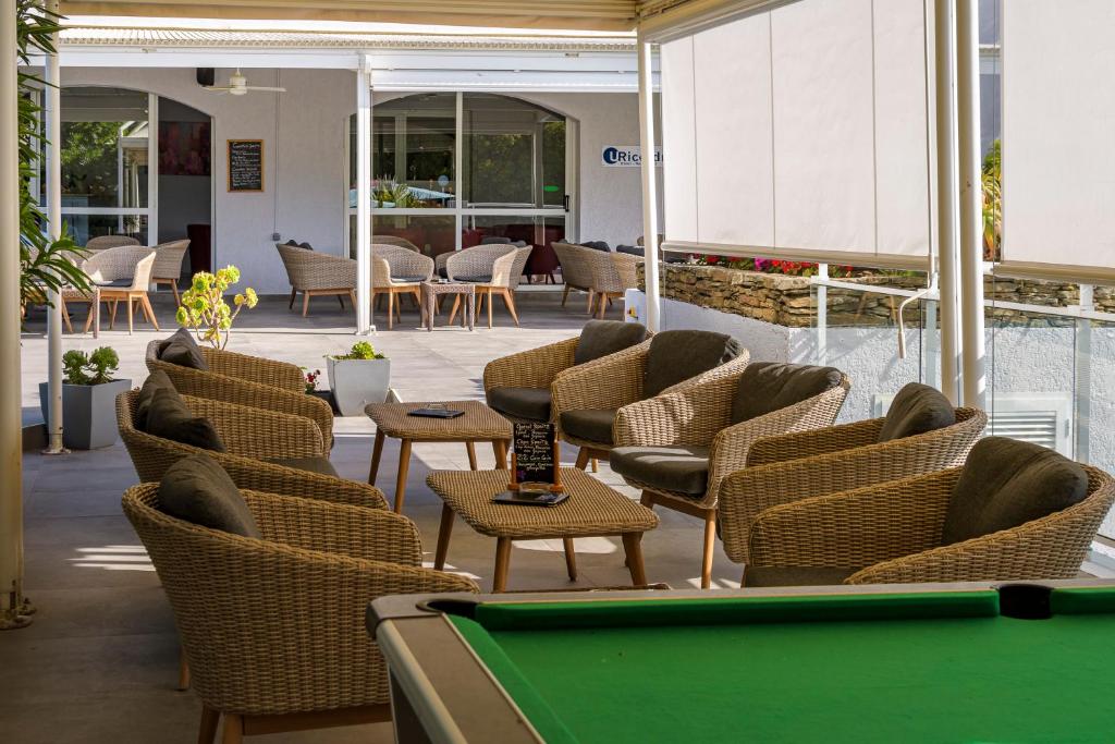 Posezení v ubytování Hotel U Ricordu & Spa