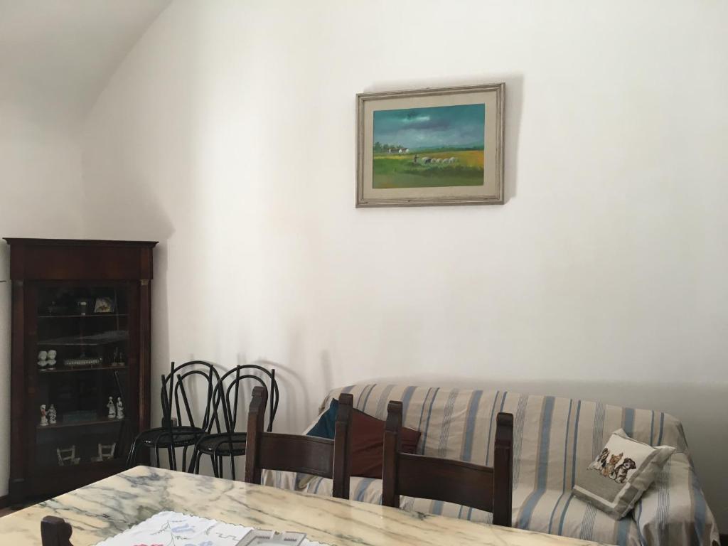 Posezení v ubytování CASA AZZURRA MONTE SANTA MARIA TIBERINA