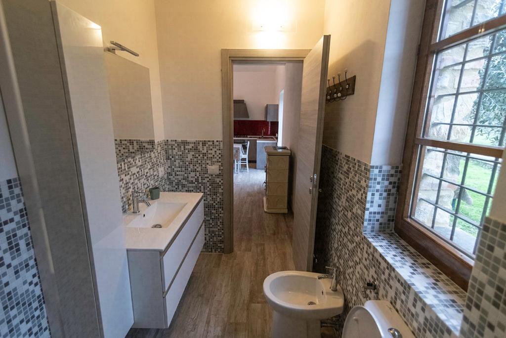 Kúpeľňa v ubytovaní Agriturismo La Fontaccia