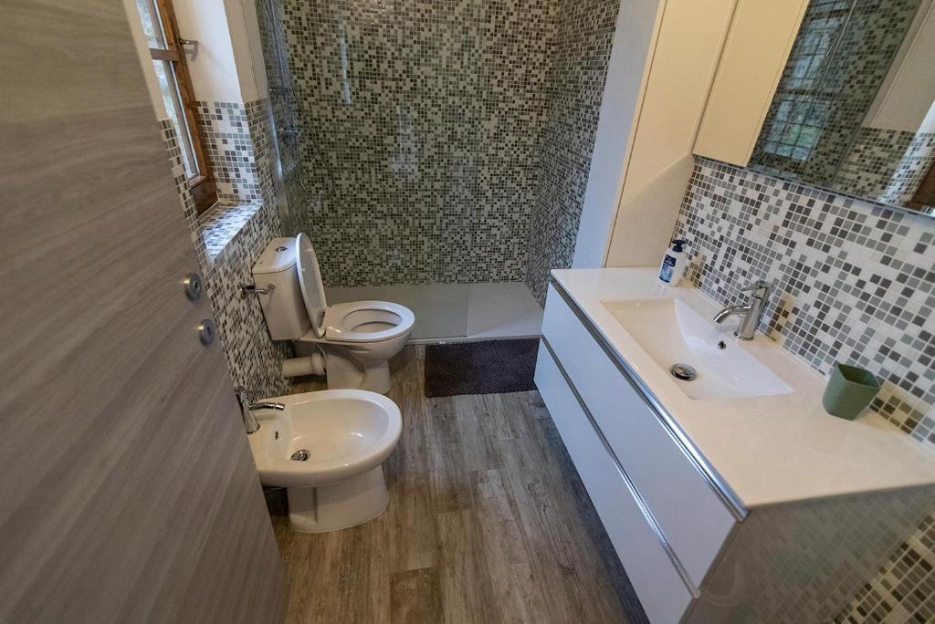 Kúpeľňa v ubytovaní Agriturismo La Fontaccia