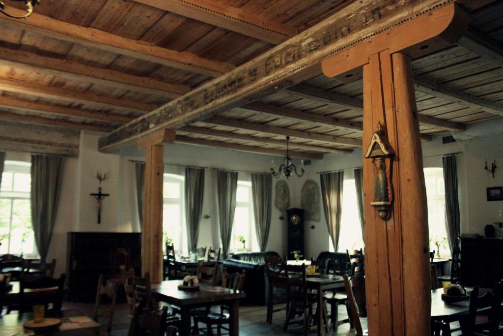 Restaurace v ubytování Karczma Bełty