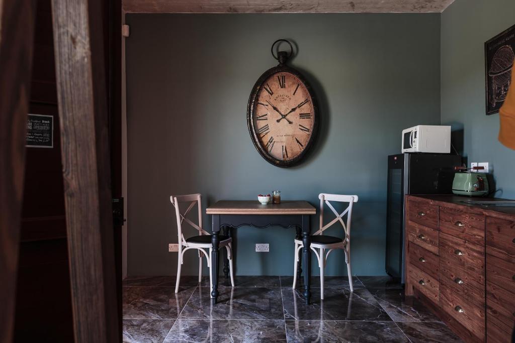 Kuchyň nebo kuchyňský kout v ubytování Talbot & Bons Studio Flat