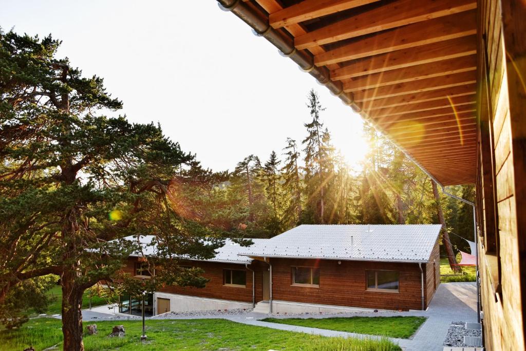 Zahrada ubytování Sport- und Ferienhaus Don Bosco