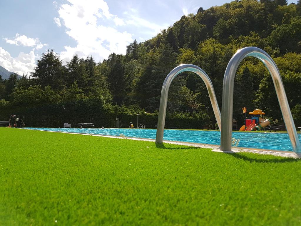 Bazén v ubytování Club del Sole Due Laghi Levico Family Collection nebo v jeho okolí