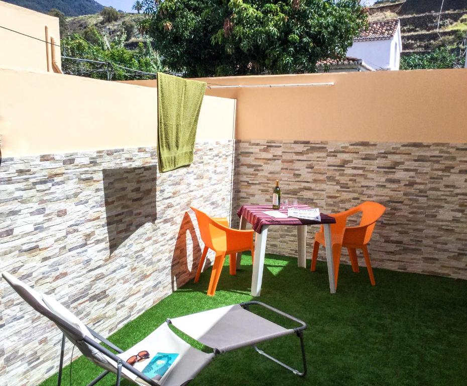 Patio nebo venkovní prostory v ubytování Casa PALMAROSA