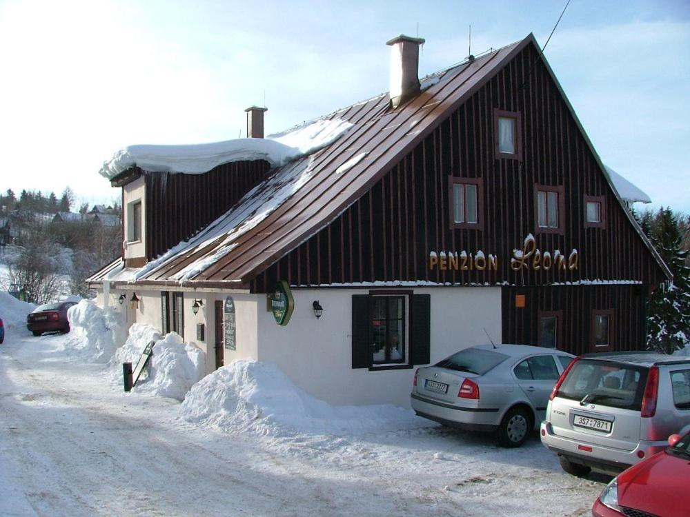 Guest House Leona v zimě