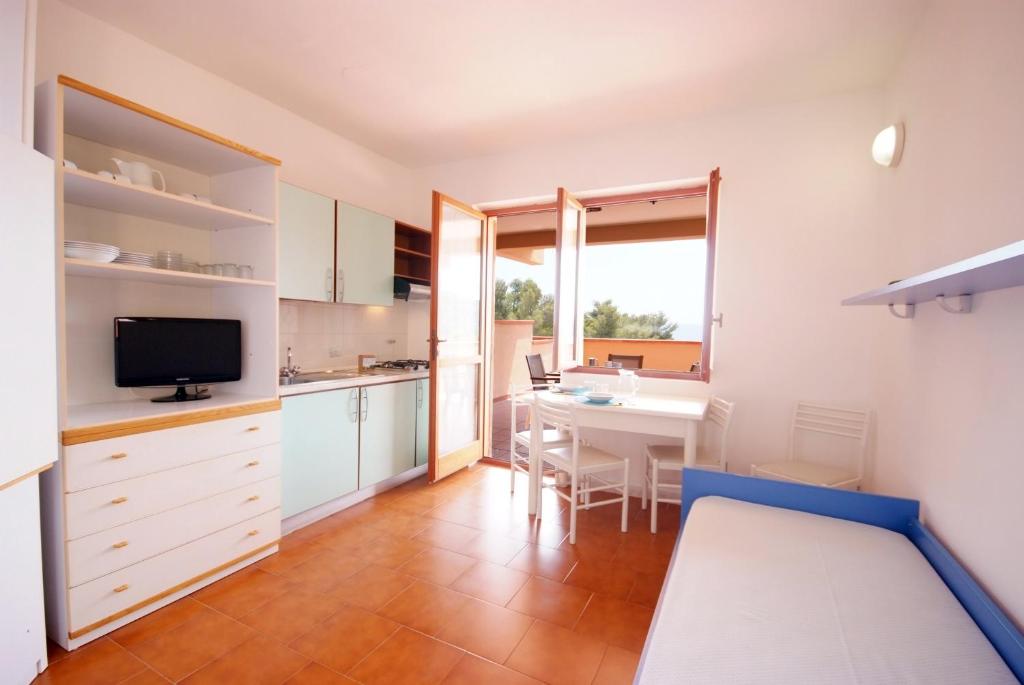 Kuchyňa alebo kuchynka v ubytovaní Casa Del Golfo
