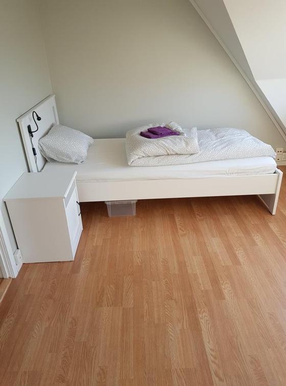 Postel nebo postele na pokoji v ubytování O Brian Gjestehus