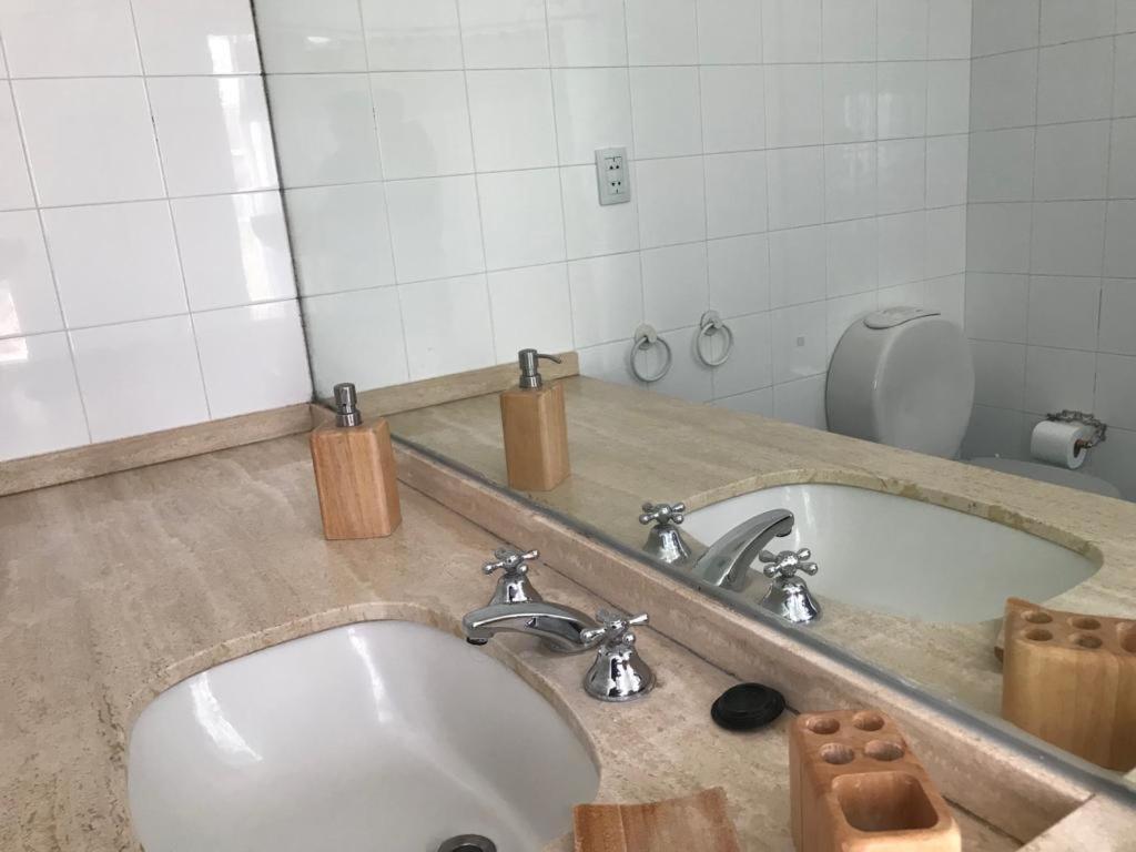 Koupelna v ubytování La Morada Aparts & Suites