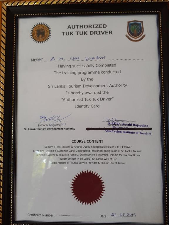Certifikát, hodnocení, plakát nebo jiný dokument vystavený v ubytování Lucky Holiday Home