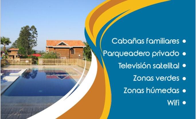 Piscina en o cerca de Cabañas Filadelfia