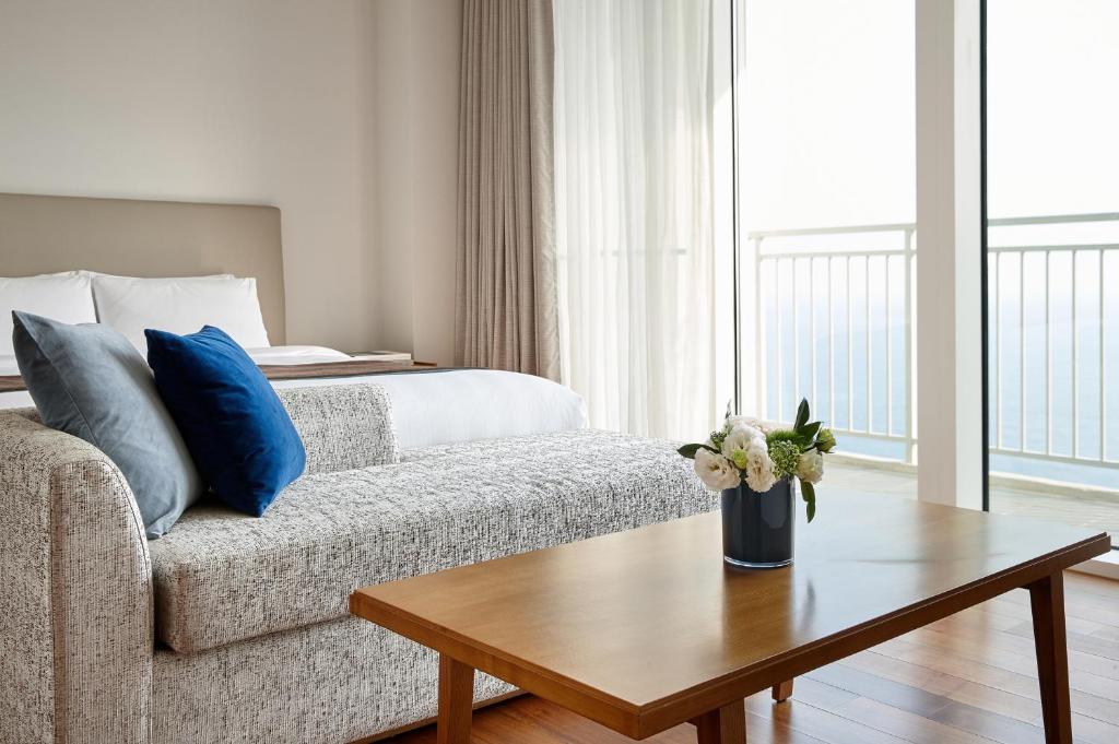Posezení v ubytování Lotte Resort Sokcho