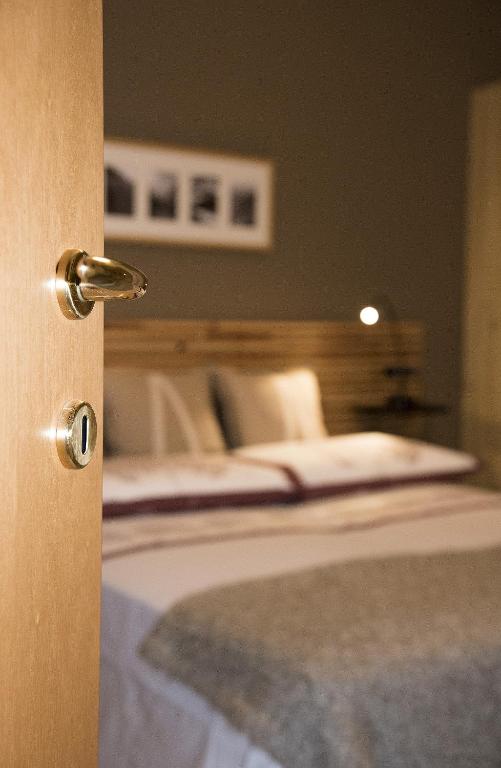 Postel nebo postele na pokoji v ubytování La Casa di Emy