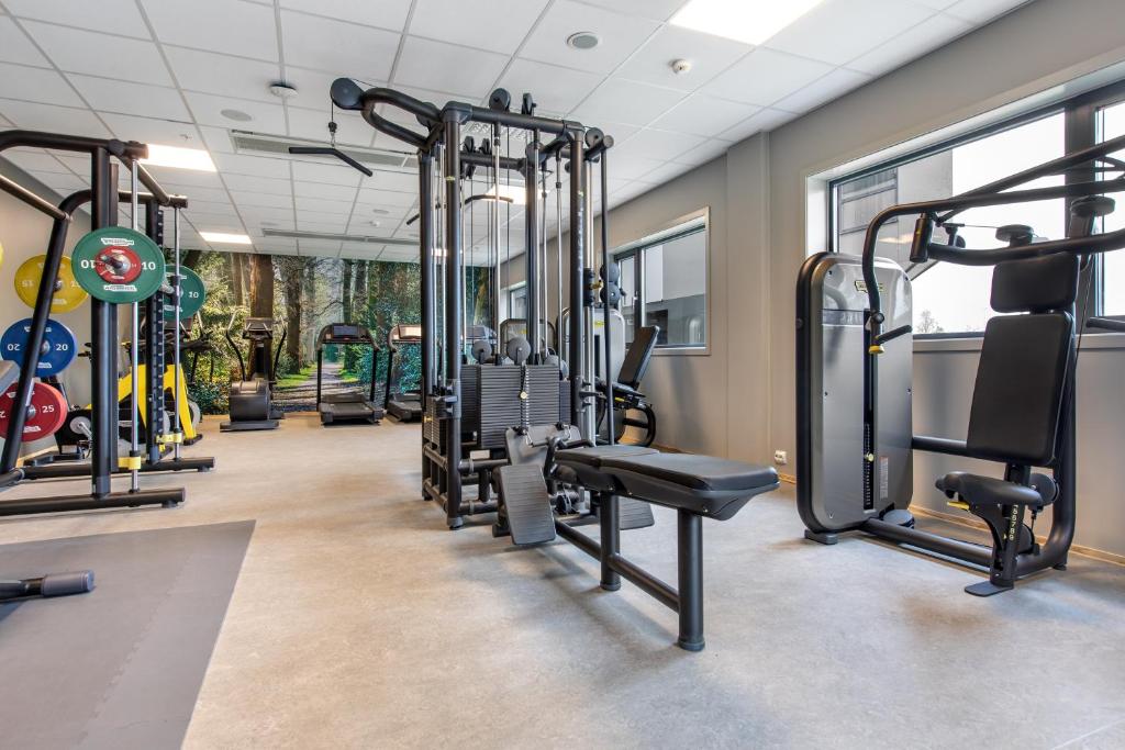 Fitness centrum a/nebo fitness zařízení v ubytování Quality Airport Hotel Gardermoen
