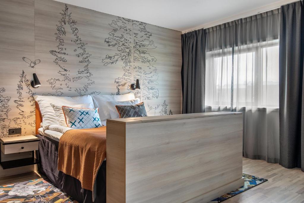 Postel nebo postele na pokoji v ubytování Quality Airport Hotel Gardermoen