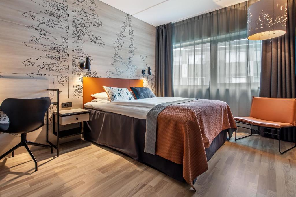 Postel nebo postele na pokoji v ubytování Quality Airport Hotel Gardermoen