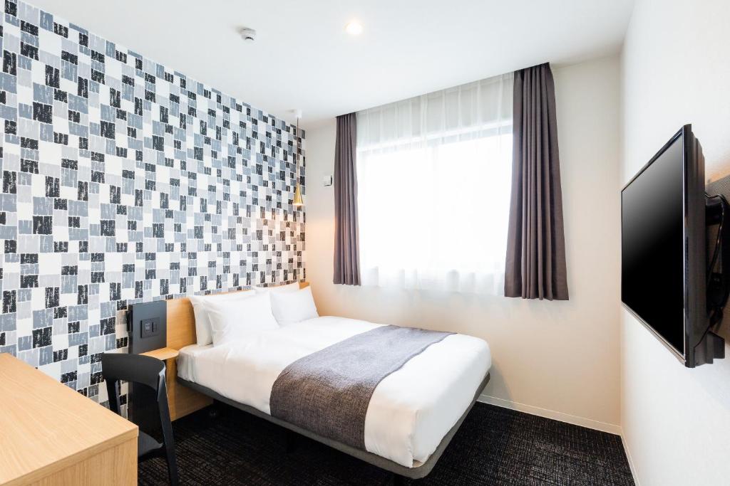 TV a/nebo společenská místnost v ubytování M's Hotel Gojo Odawara