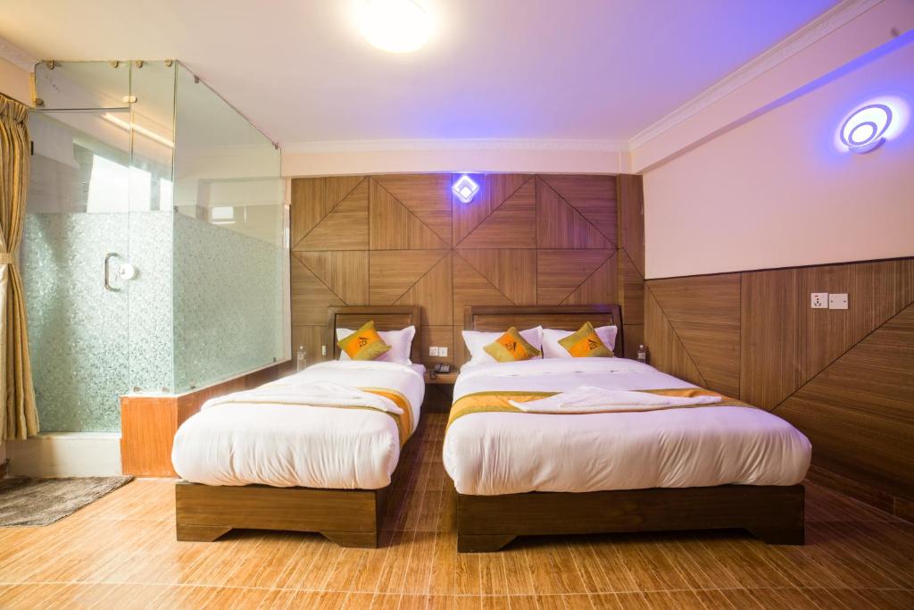 Cama o camas de una habitación en Hotel ACE
