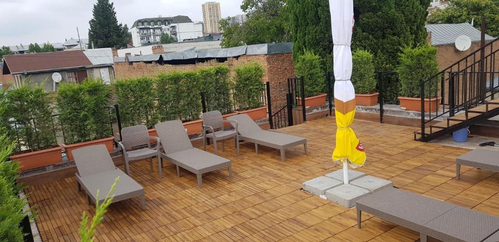 Balkón nebo terasa v ubytování Hotel ZP Palace