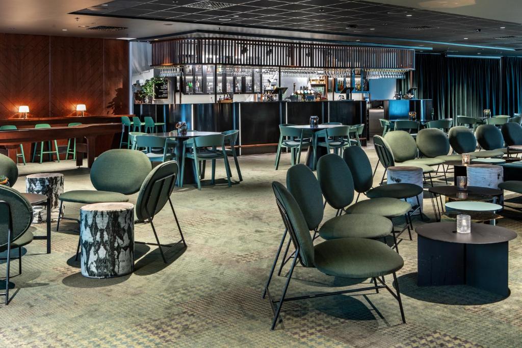 Posezení v ubytování Quality Airport Hotel Gardermoen