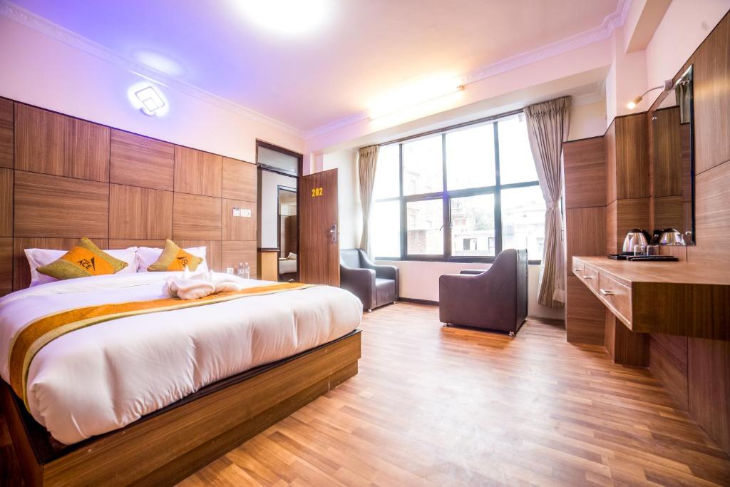 Cama o camas de una habitación en Hotel ACE