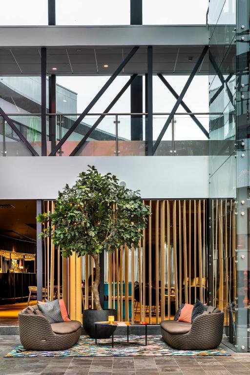 Posezení v ubytování Quality Airport Hotel Gardermoen