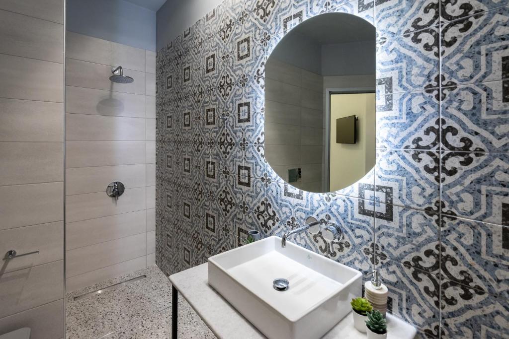 Koupelna v ubytování Casa Poli Suites