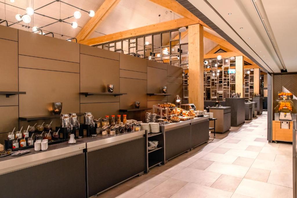 Dapur atau dapur kecil di Der Öschberghof - Die 101 besten Hotels