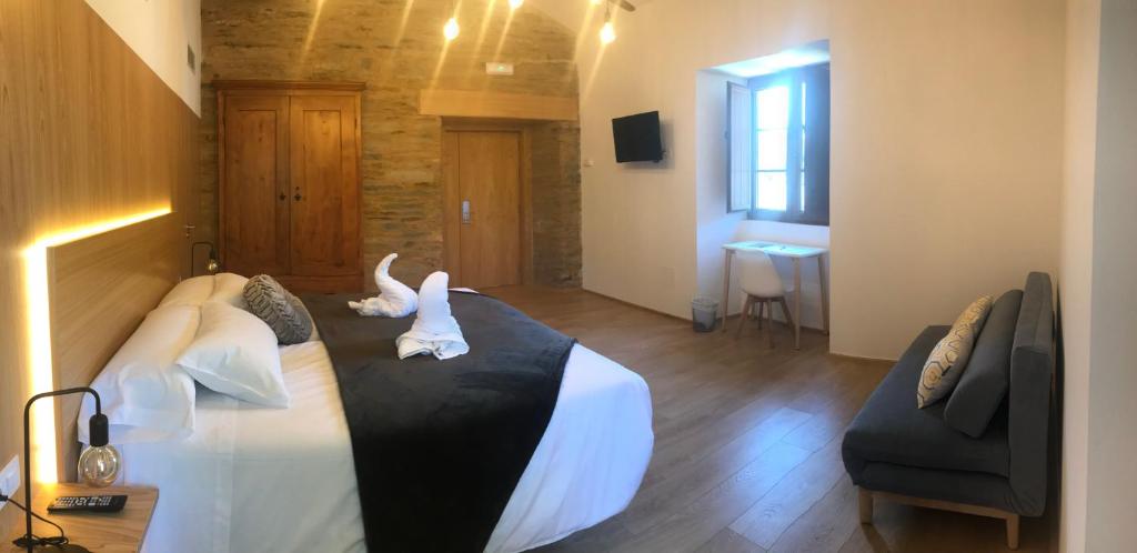 TV a/nebo společenská místnost v ubytování A Casa da Botica