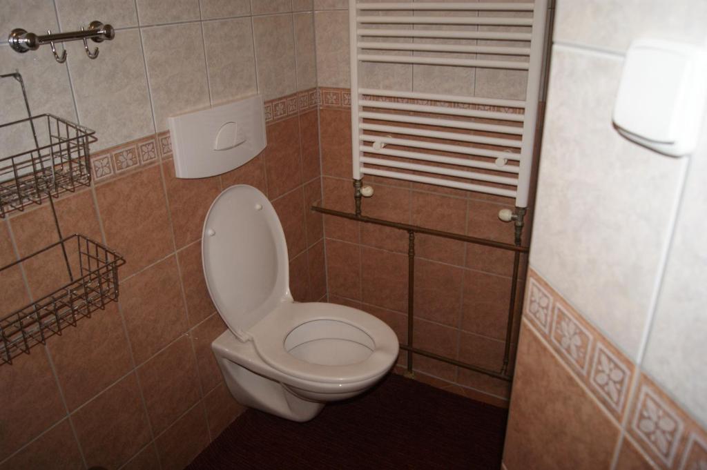 Koupelna v ubytování Privat u Babky