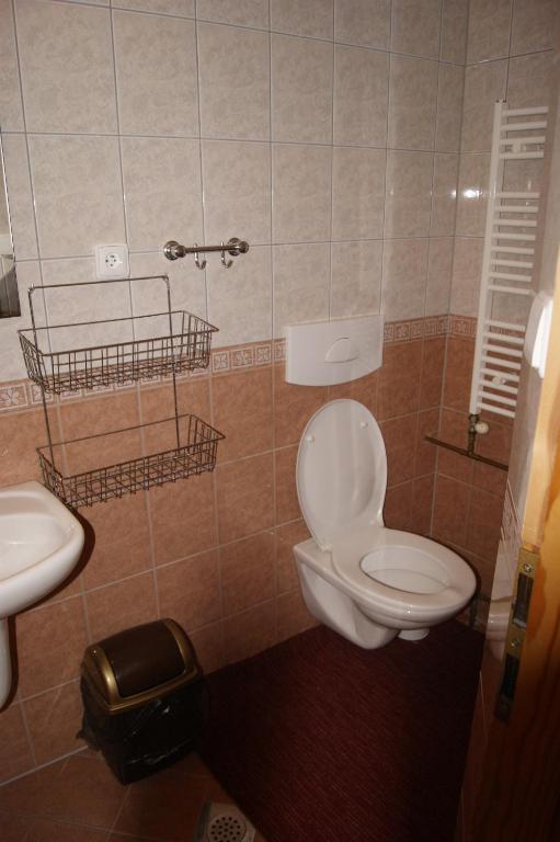 Koupelna v ubytování Privat u Babky