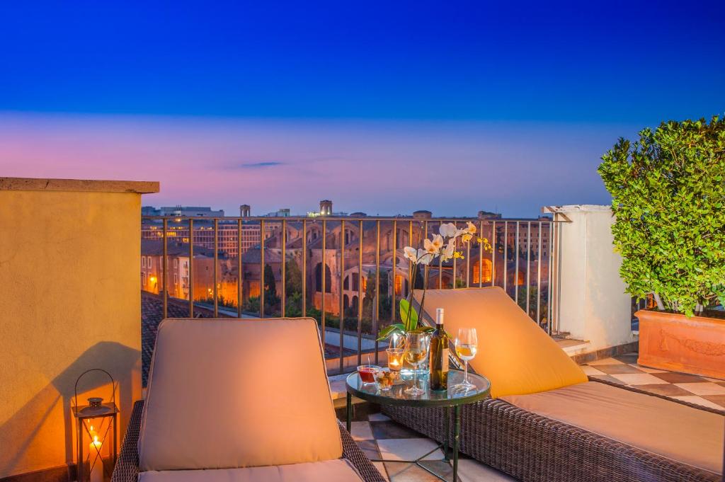 Posezení v ubytování Hotel Nord Nuova Roma