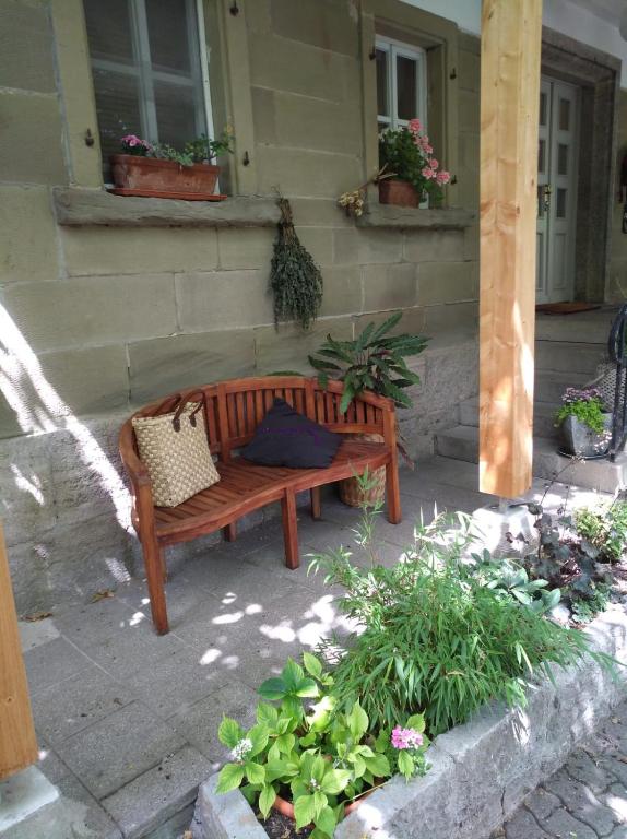 Zahrada ubytování Into The Green Apartment