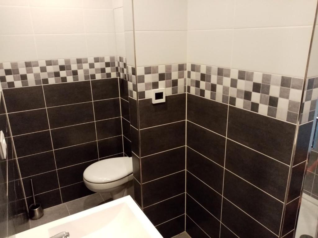 Koupelna v ubytování apartmán Aneta