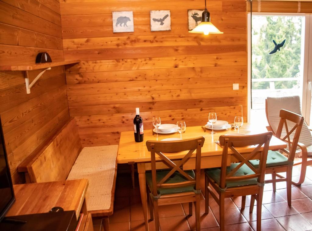 Posezení v ubytování Chalet Hebalm